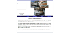 Desktop Screenshot of lakesidemarineservice.com